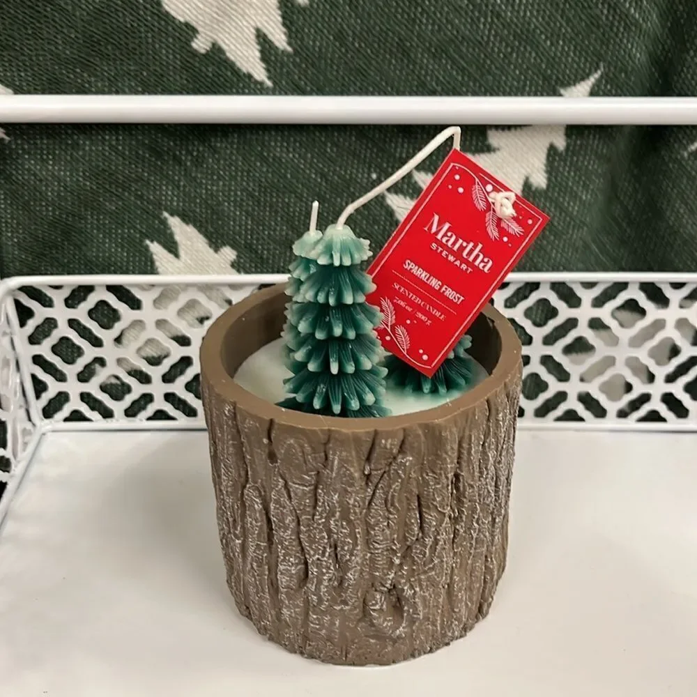 MARTHA STEWART SPARKLING FROST SCENTED CANDLE